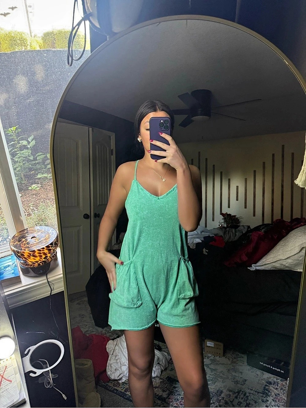 Movement Hot Shot Romper Green - Picture 9 of 9